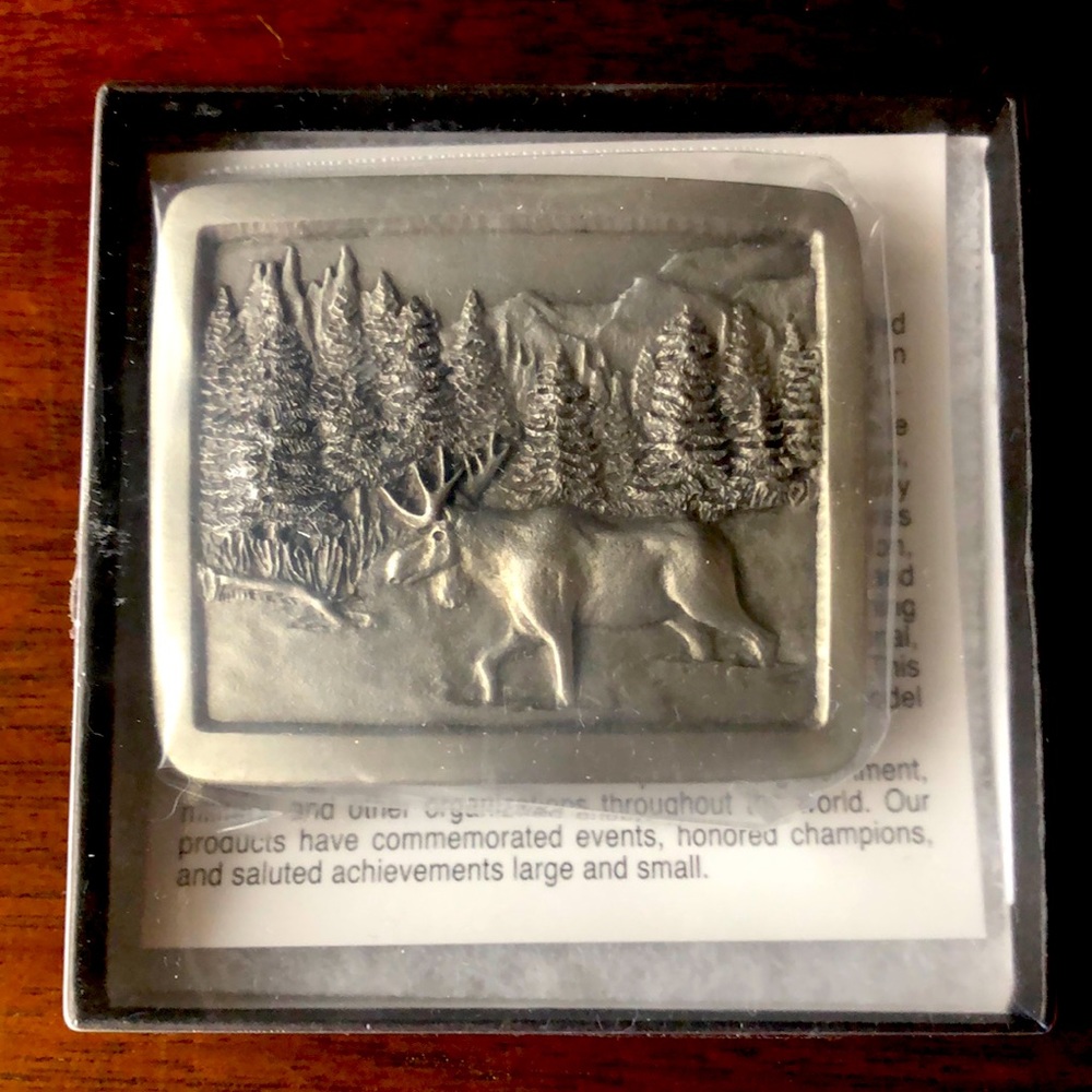 Moose Belt Buckle